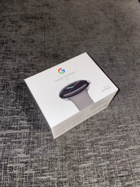 Google Pixel Watch 41mm Polished Silver Stainless Steel Case, Brand New