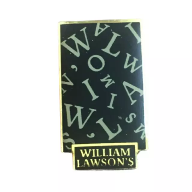 Pin's WILLIAM LAWSON vintage whisky collection publicité Pins Années 1990