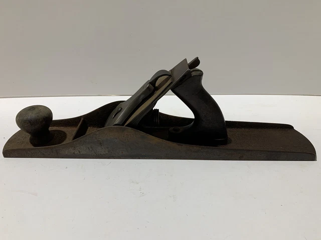 Vtg Stanley Bailey No 6 Smooth Bottom Jointer Wood Plane 18 inch - Made in USA