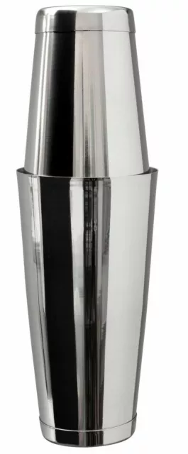 Cocktail Shaker Boston Tin on Tin Mezclar Stainless Steel 18oz & 28oz Cans
