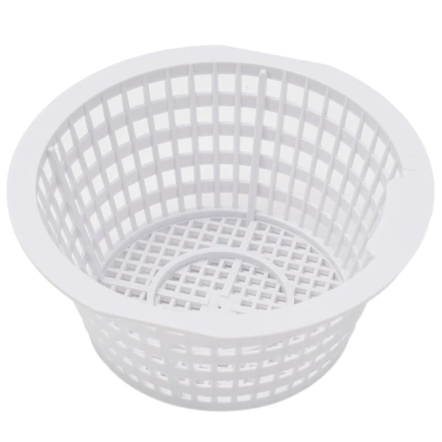POOL SKIMMER BASKET For Skimmer Plastic Skim Remove Leaves High Quality