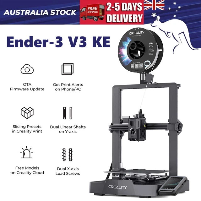 CREALITY ENDER-3 V3 KE 3D Printer Max 500mm/s High Speed Printing 220* ...