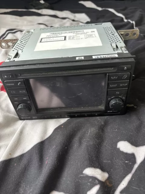 NISSAN NOTE CD RADIO STEREO UNIT 25915BH20A No SD CARD Or Code