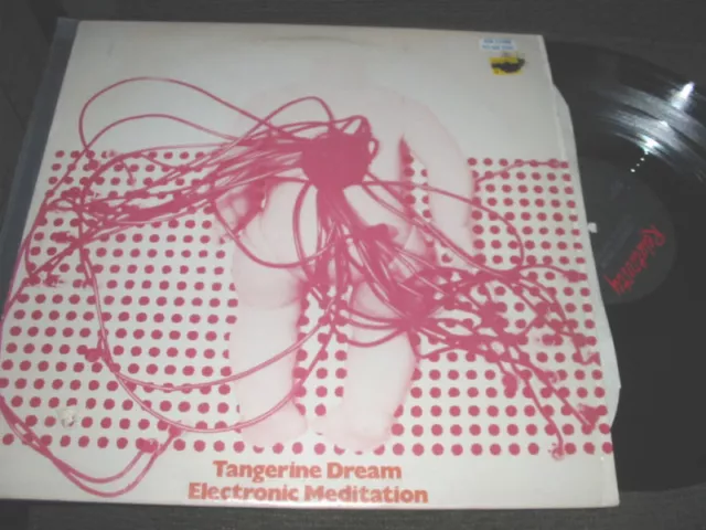 TANGERINE DREAM Electronic Meditation LP '69 / '87 NM rare electronic synth WOW!