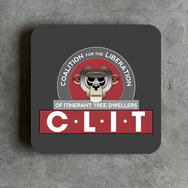 C. L. I. T.Commandant Drôle dessous de Verre Film Inspiré