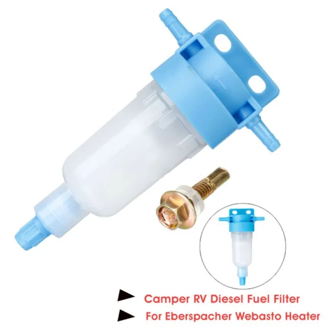 Sistema Filtro Carburante Diesel Plastica 122mm Separatore Acqua Durevole