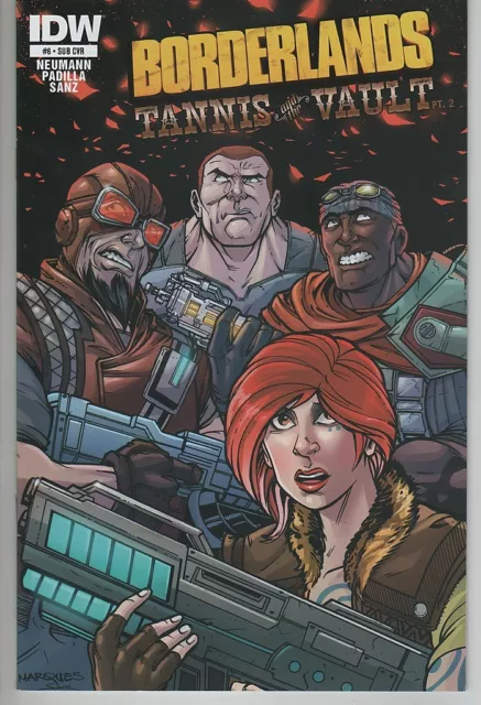 Borderlands Tannis With The Vaults #6 variant cover comic book video game