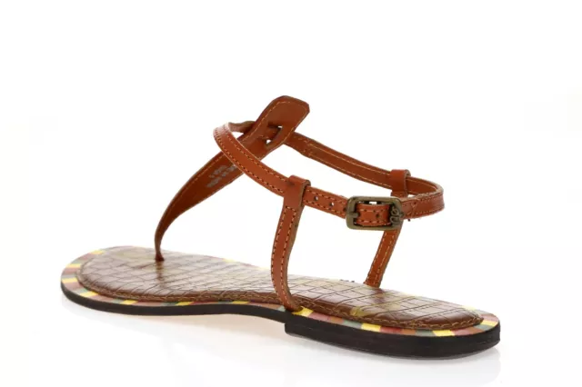 Women's 234772 Sam Edelman Gigi Ankle Strap Sandals Brown Leather Sz. 10 M 3