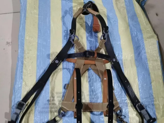 Ww2 German Army Y Strap And A-Frame Loading Bearing Equipment Combination