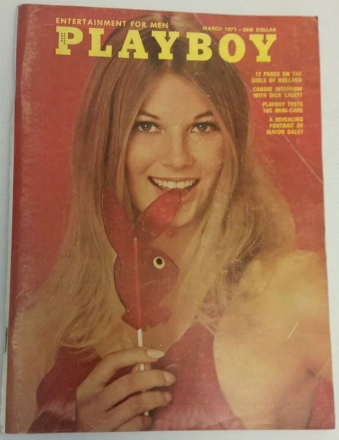 PLAYBOY MAR. 1971, Dick Cavett, Girls of Holland, Cynthia Hall playmate