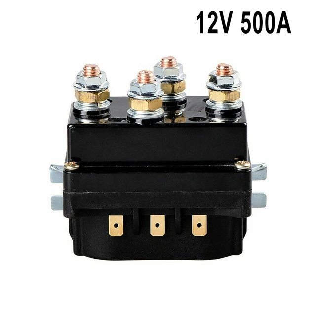 Jeu De Commande Treuil 12V Avec Solénoïde - Facile à Utiliser Et Fiable