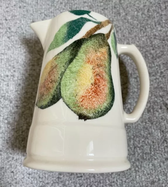 Jane and Stephen Baughan Aston Pottery. Pear Jug. Very good condition