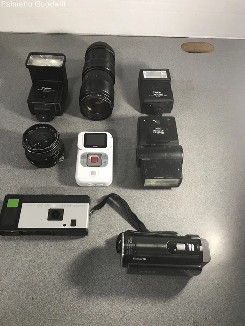 Lot of Cameras PARTS ONLY-NOT TESTED