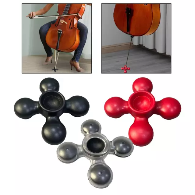 Acheter Support antidérapant pour violoncelle noir léger, longueur  réglable, bouchon d'extrémité antidérapant