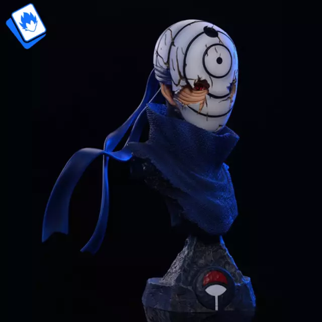 Action Figure Naruto Obito Uchica Bust 15cm STATUA DA COLLEZIONE Anime