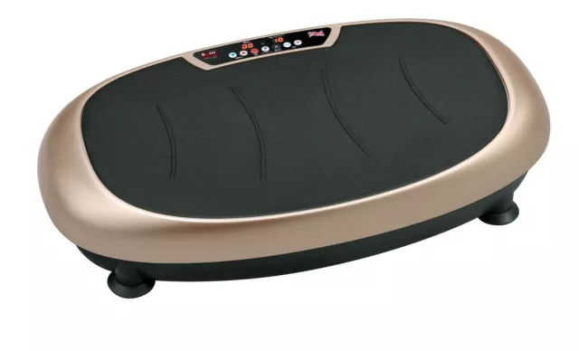 Vibration Trainer Ultra Slim Rose Gold with Remote Control Body Sculpture