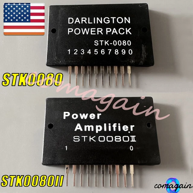STK0080 STK-0080 Darlington Power Pack Chip - Ersatz-IC Für Audio-Verstärker