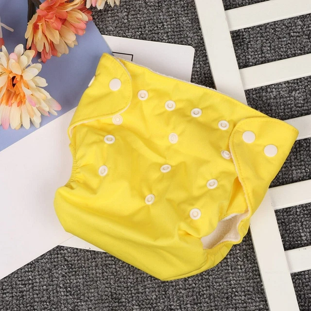 Adjustable Reusable Lot Baby Cloth Diaper Nappies Washable Diapers 4