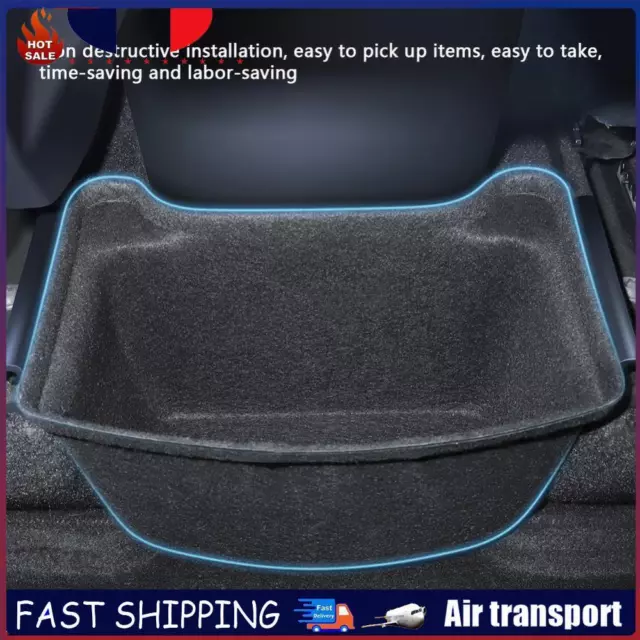 Car Console Organizer Tray Black Under Seat Tray Useful for Tesla Model Y 2021 F