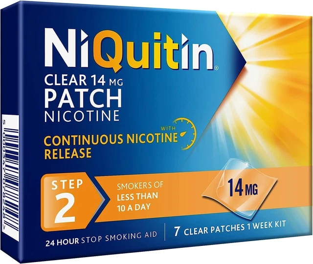 Parche de niquitina paso de nicotina 2 14 mg nuevo