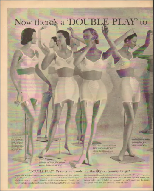 1965 Playtex Giant January Sale Vintage Print Ad Best Selling Bras and  Girdles