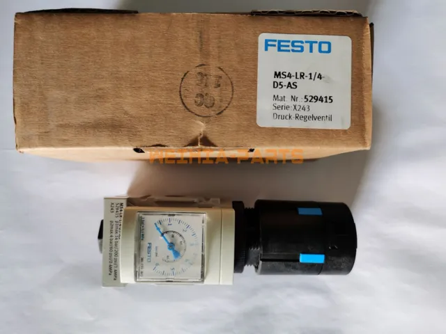 ONE FESTO MS4-LR-1/4-D5-AS 529415 Regolatore di pressione NUOVO