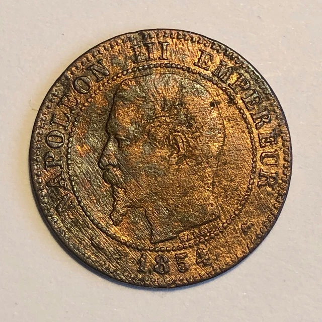 2 Centimes - Napoleon Iii - 1854 D