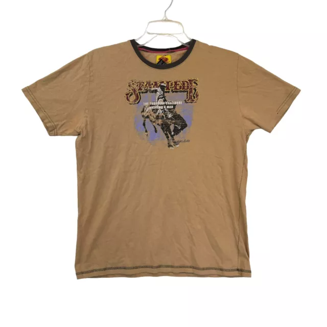 Vintage Buffalo David Bitton Mens Small Stampede T-shirt