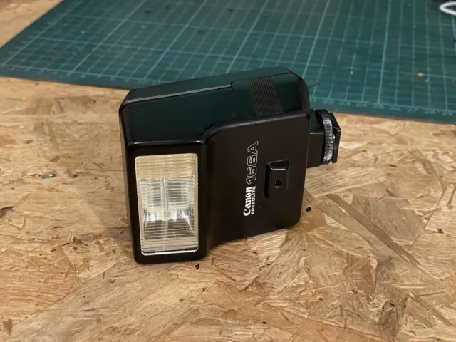 Canon 166A SPEEDLITE Flash For Canon A-1 AE-1 AV-1 AT-1 AE-1 PROGRAM Cameras