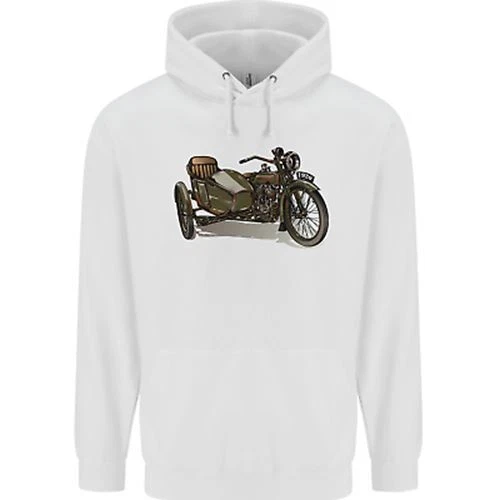 Felpa con cappuccio moto e sidecar biker moto bambini 3