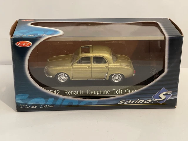 Jouet Ancien Lion Toys By Jefe - Renault Dauphine (Norev, Sans Boîte)