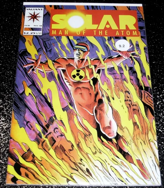 Solar Man of the Atom 18 (9.2) 1st Print 1993 Valiant Comics