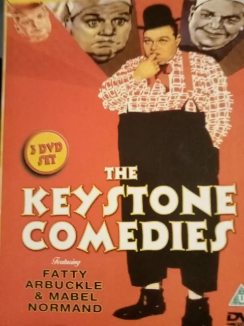 The Keystone Comedies Collection DVD Roscoe 'Fatty' Arbuckle cert U 3 discs