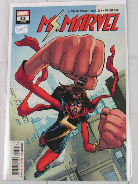 Ms. Marvel #33 Oct. 2018 Marvel Comics