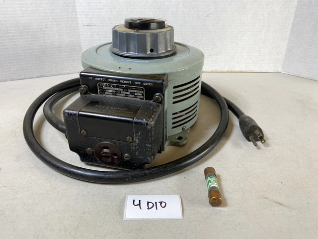 136B metered Powerstat Variable Autotransformer VS3PN136B Superior Electric 4D10