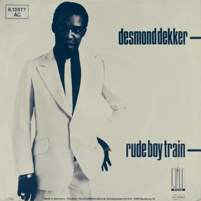 7" DESMOND DEKKER Rude Boy Train/ Workout (Groove Version) STIFF Reggae Ska 1980