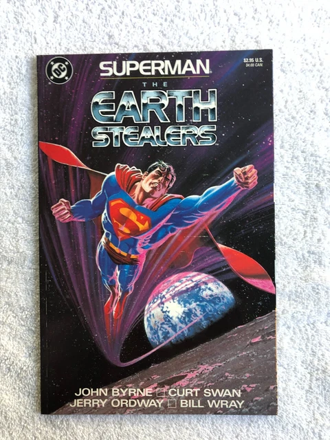 Superman The Earth Stealers #1 (Jan 1988, DC) NM- 9.2