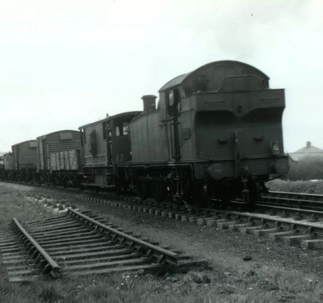 Vintage GWR 3817 Dampflokzug 2-8-0 1960er Originalfoto #27