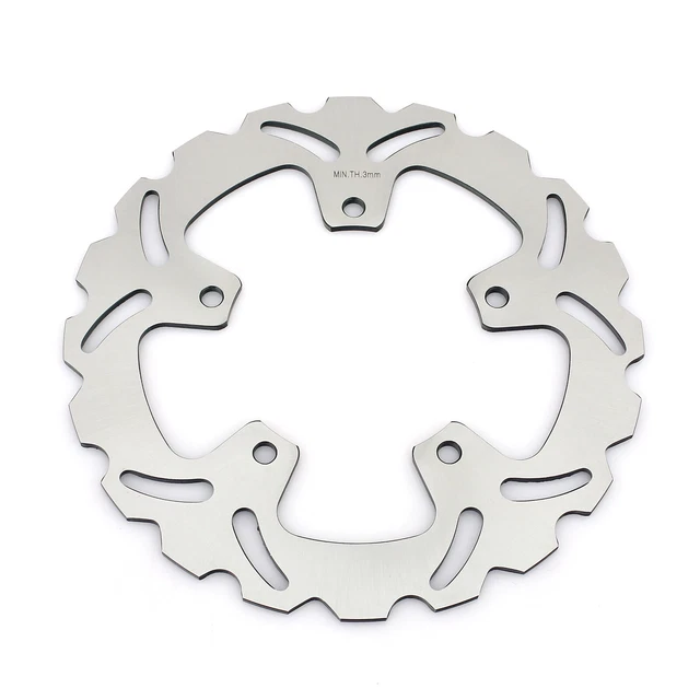 Wavy Rear Brake Disc For Yamaha YZF R1 (2004-2021) & YZF R6 (2003-2021) – Stainless Steel, Bikingboy