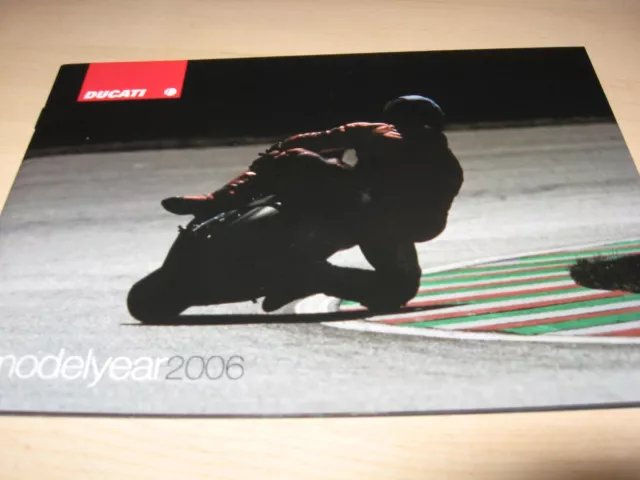 Ducati Range Motorcycle Sales Brochures 2006