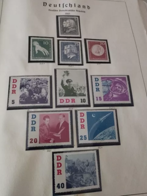 Sellos de Alemania. Colección completa DDR en nuevo.