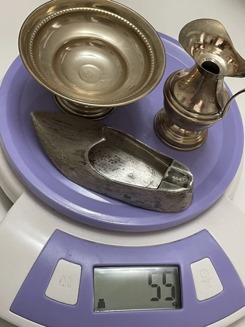 Set Oggetti Argento 800 Vintage