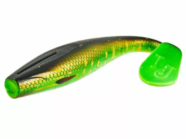 Lucky John Kubira Swim Shad 5 inch 127mm 16g 3 Stück Gummiköder Hecht FARBEN