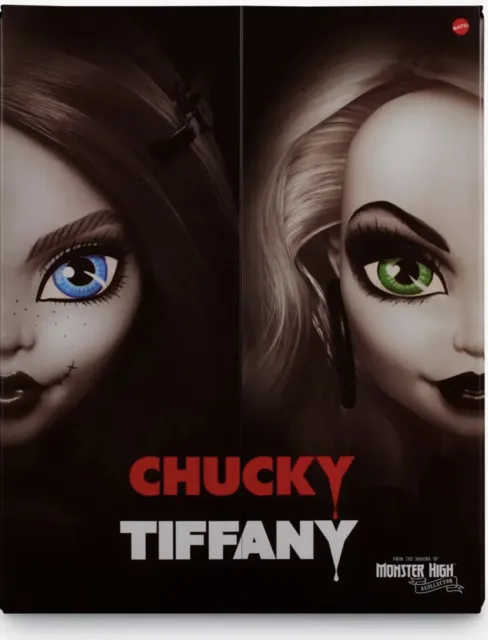 Mattel Skullector Monster High Bride of Chucky Doll Set Tiffany Chucky In Hand!!
