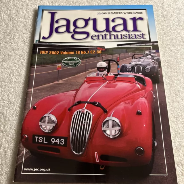 Jaguar Enthusiast Magazine July 2002
