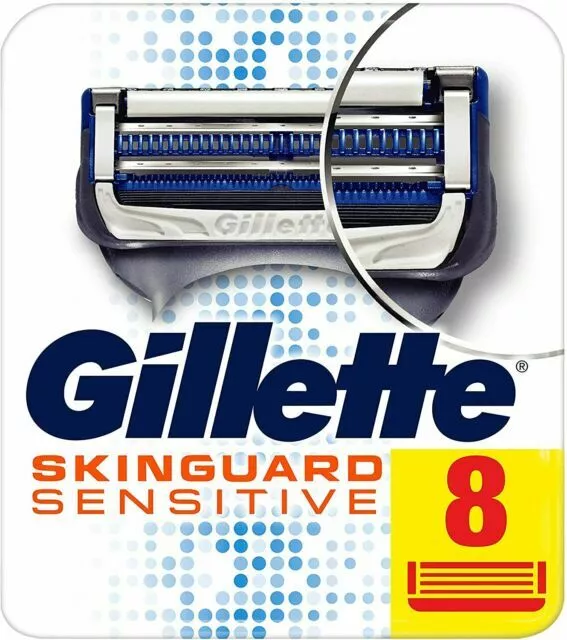Recambios de hoja de afeitar Gillette SkinGuard para hombre - paquete de 8