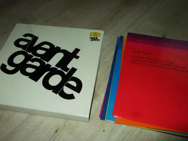 Stockhausen/Kagel Etc Avantgarde Box Vol.1 6Lp Box 1968 Dgg 104988/93 Germany