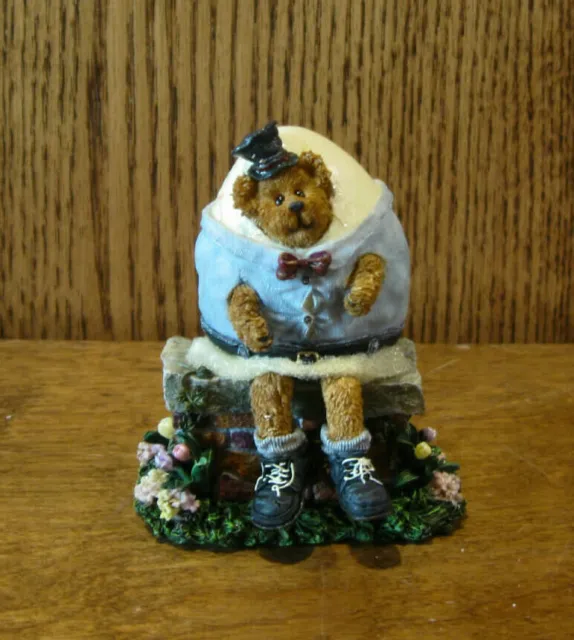 Boyds Bearstones #2458 HUMPY DUMPY...ALL CRACKED UP, 4" NIB From Retail Store.
