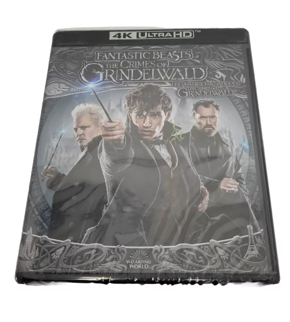 Fantastic Beasts: The Crimes of Grindelwald [New 4K UHD Blu-ray] With Blu-Ray, 3