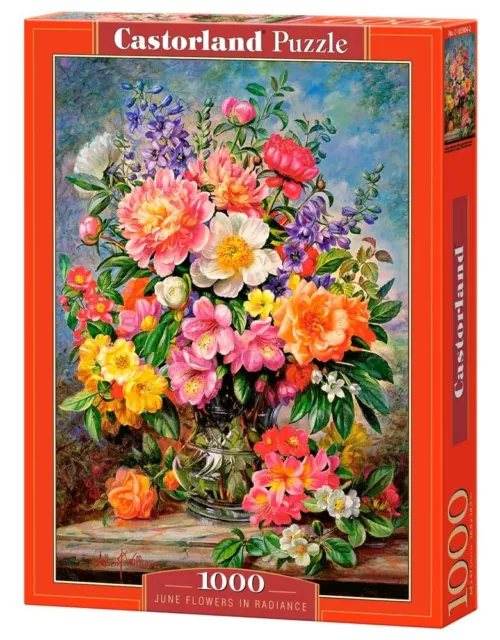 Puzzle Ramos De Flores 1000 Piezas Castorland 103904 Flores De Junio Radiantes